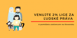 Darujte nám Vaše 2% z dane 